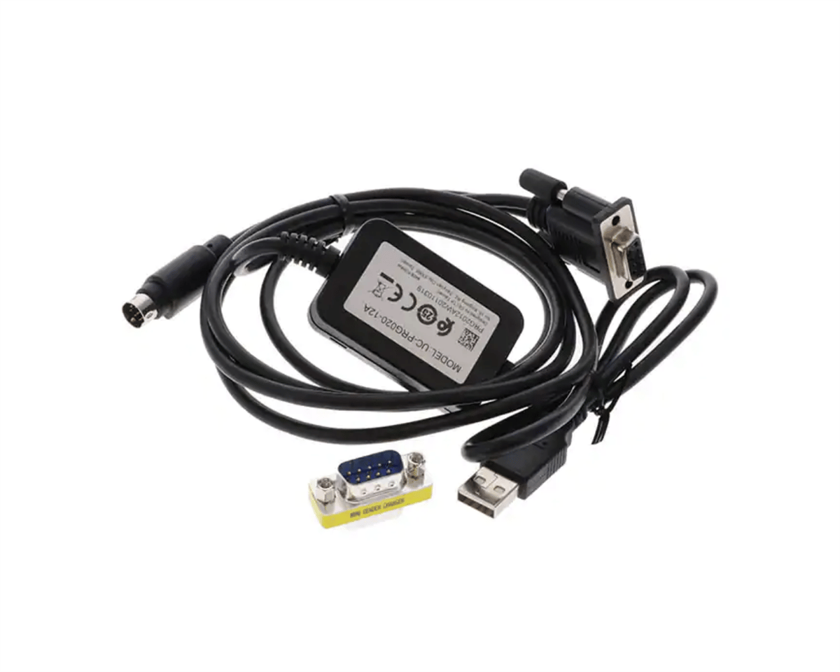 DELTA PLC (8pin mini DIN) - PC (USB) Programlama Kablosu, 2 metre  UC-PRG020-12A