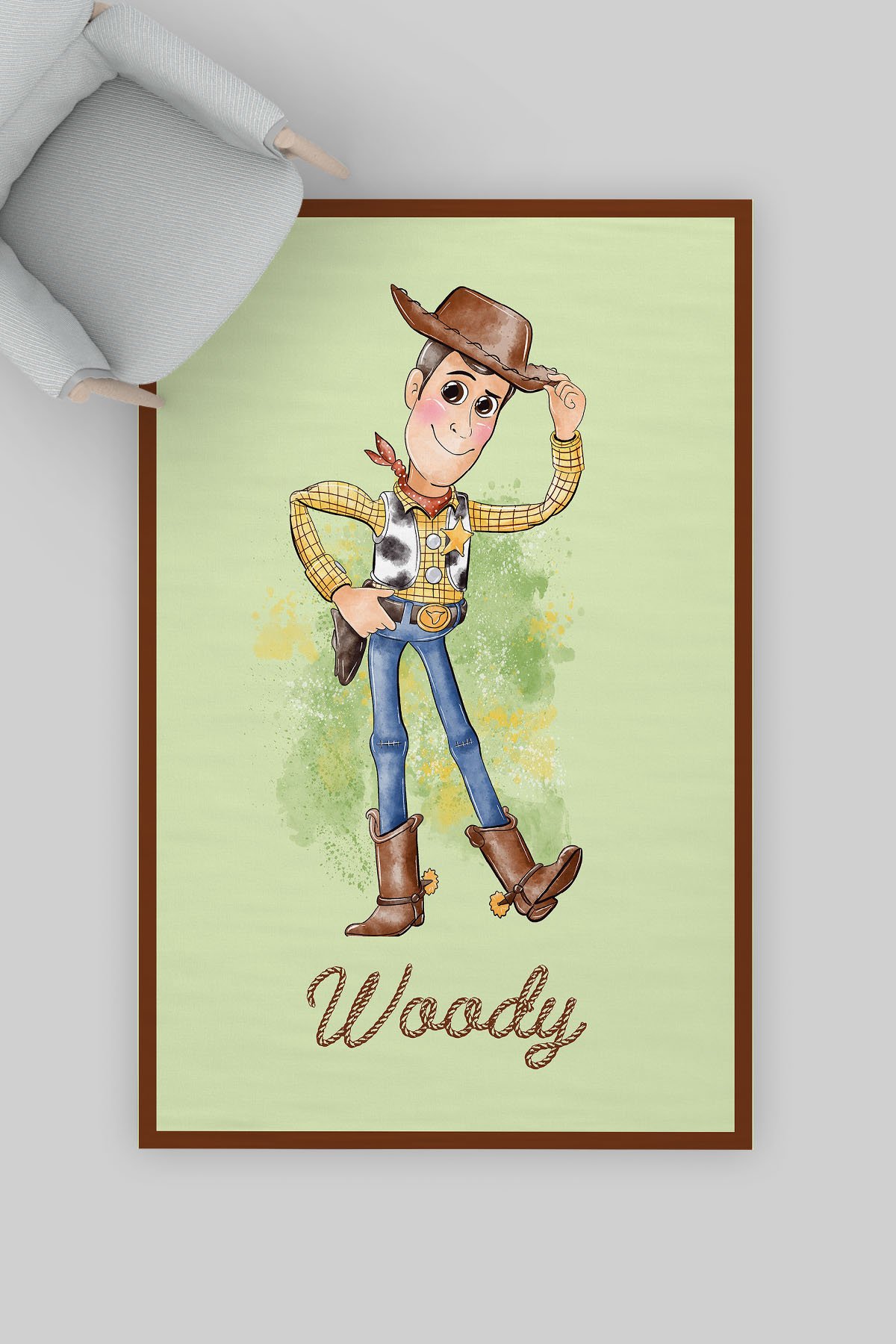 Halı Oyuncak Hikayesi Woody - Tuğba Kuğu