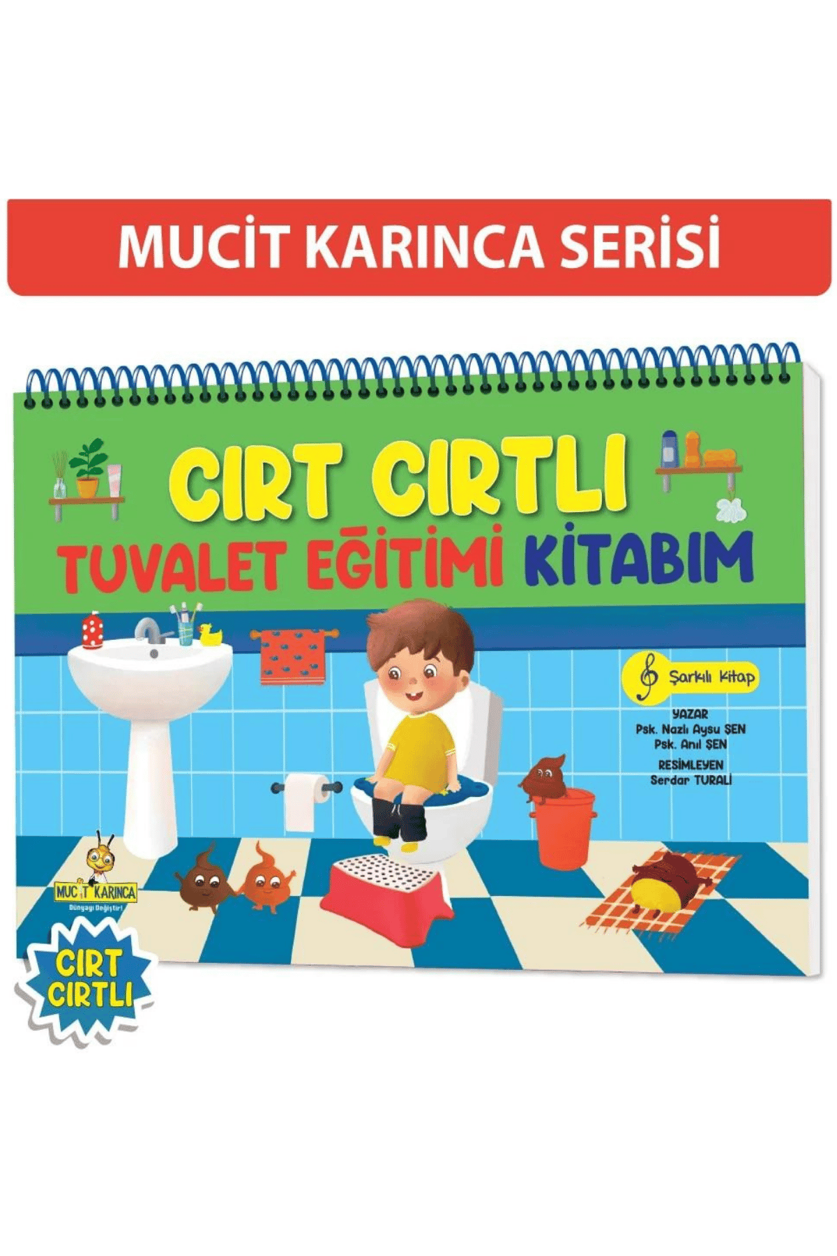 Cırt Cırtlı Tuvalet Eğitimi Kitabım