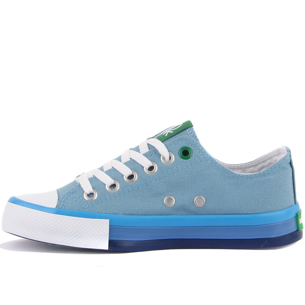 Benetton - Mavi Renk Bağcıklı Kadın Günlük Ayakkabı 291-30176-3374 R89 MAVİ