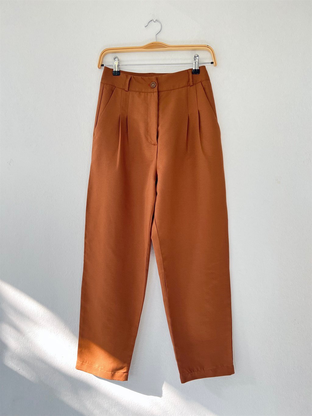 Womens Pleated Trousers