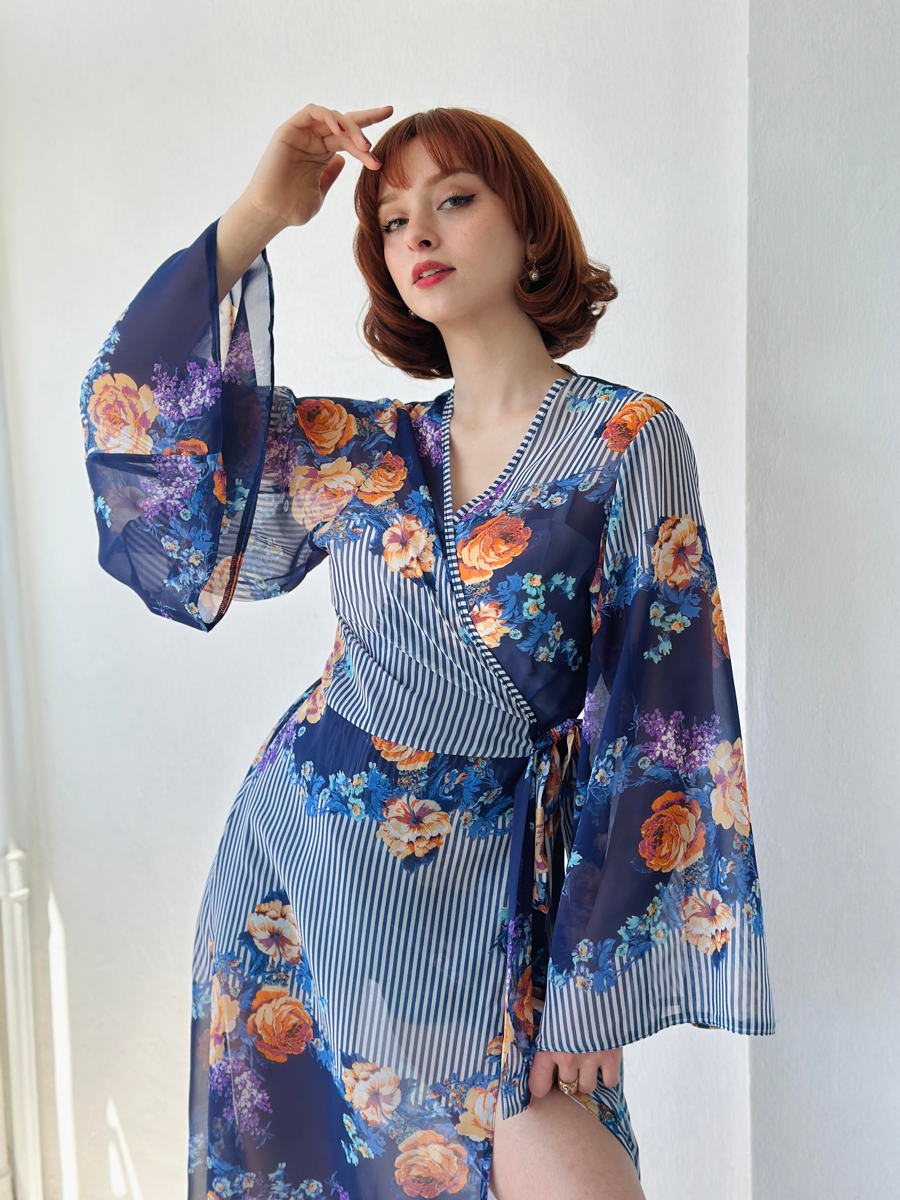Retrobird Design Kai Kimono Dress Retrobird
