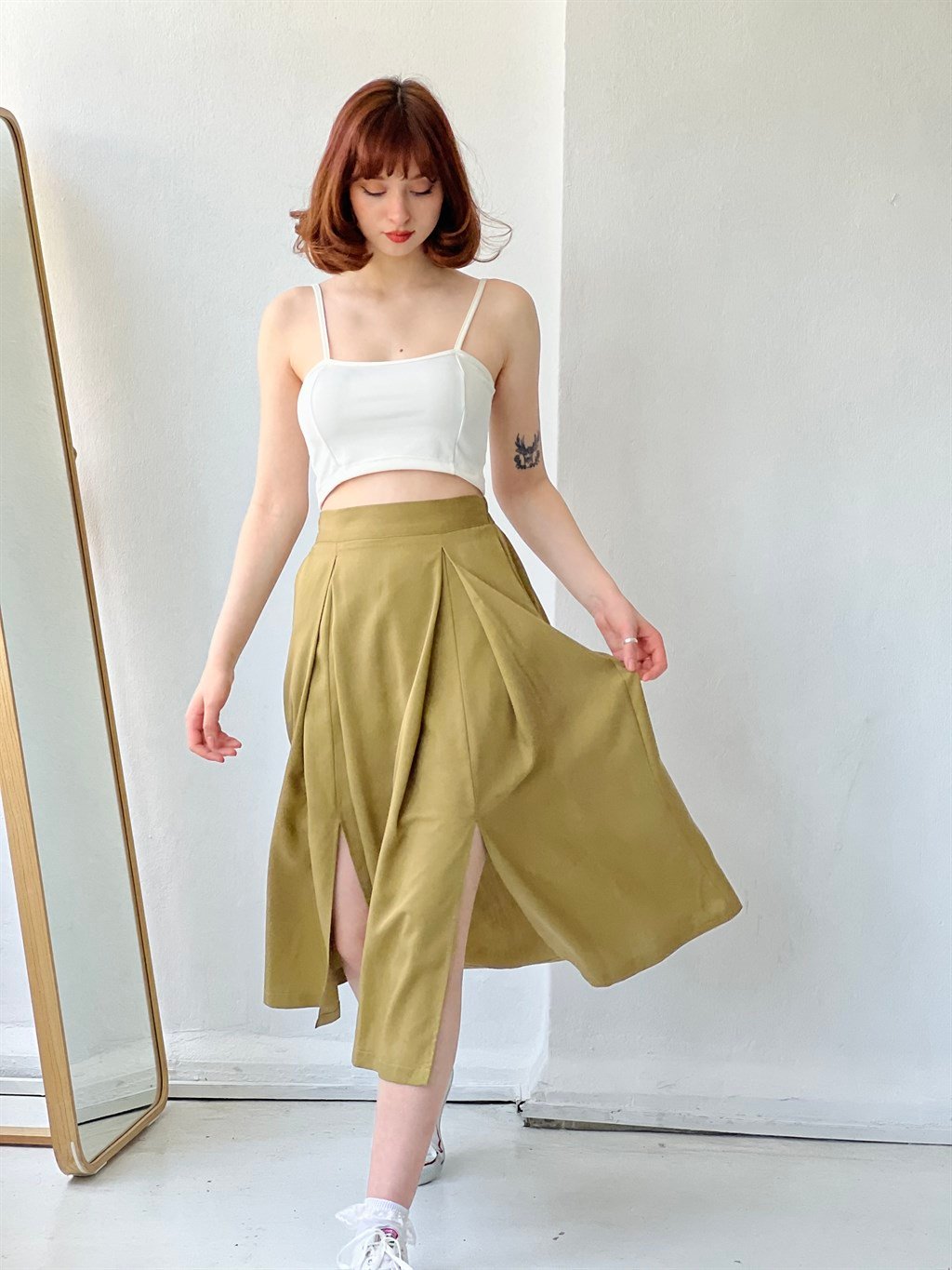 Light Summer Leggings With Skirt Made of Soft Viscose SALE SALE