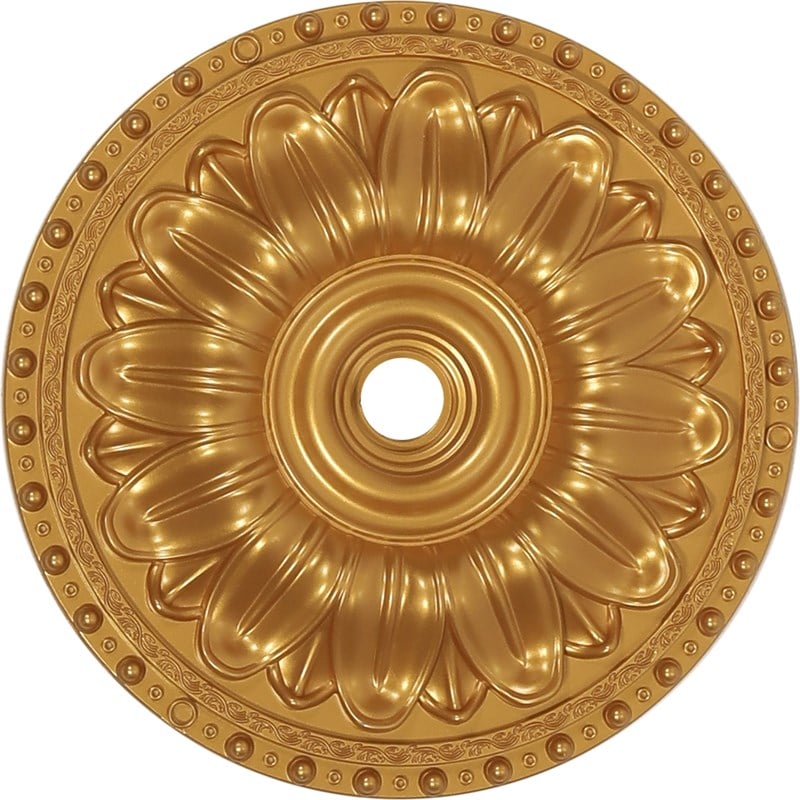 Elegance Oval Gold Motif 40cm l Dekonil