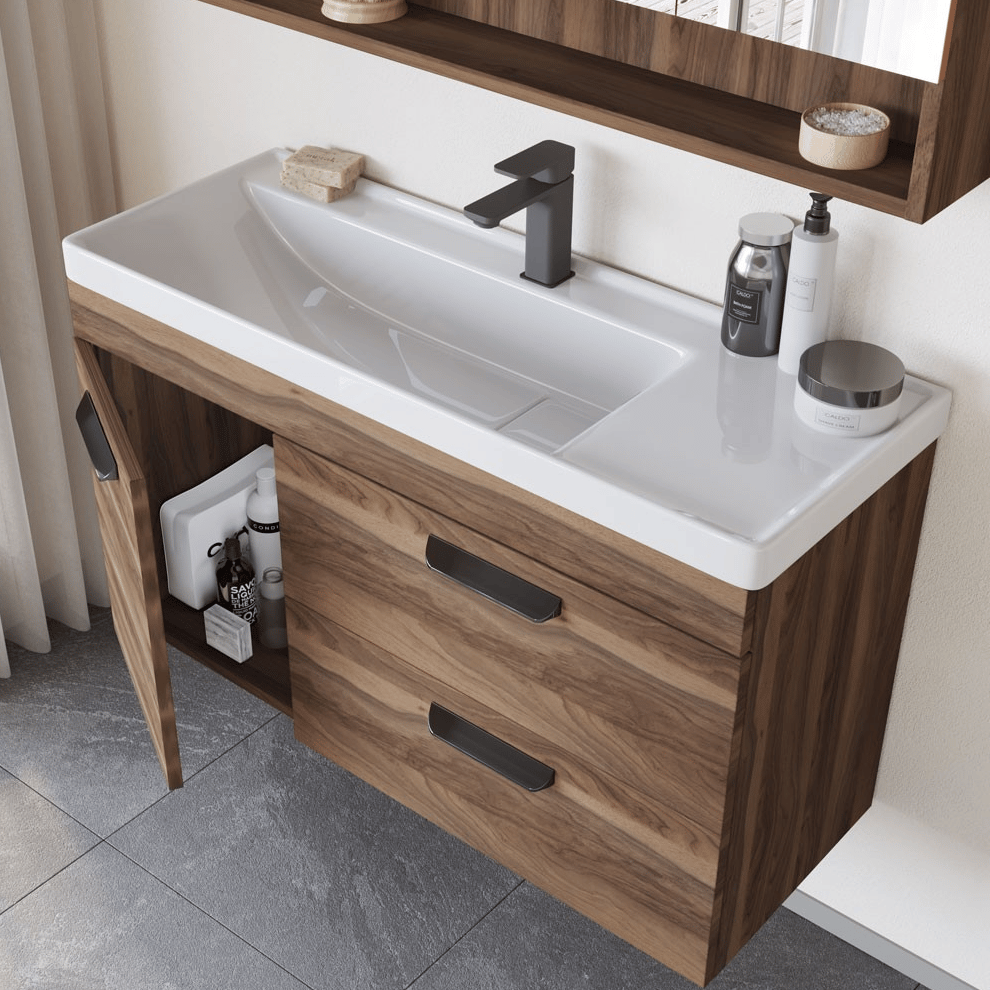 Orka Nova 100 cm Lavabo Alt Dolab Banyotrendy