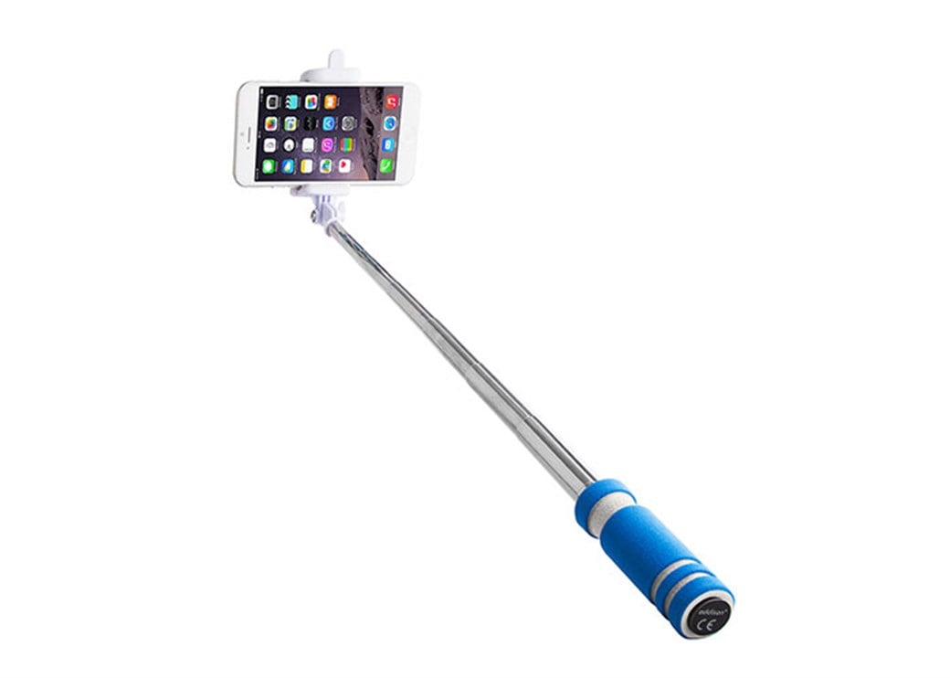 Addison AD-S30 Kablolu Mavi Selfie Çekim Çubuğu
