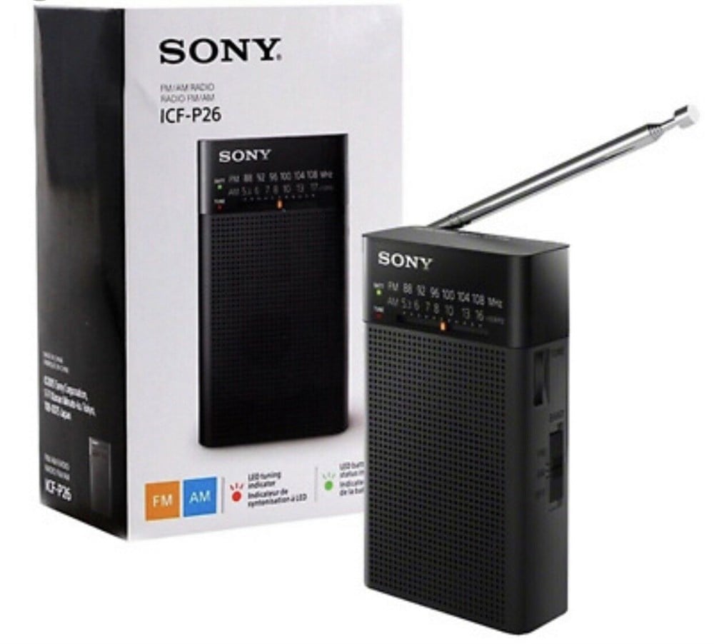 SONY ICFP26 CE7 TAŞINABİLİR EL RADYOSU TEKNOGOLD | Bir Tıkla