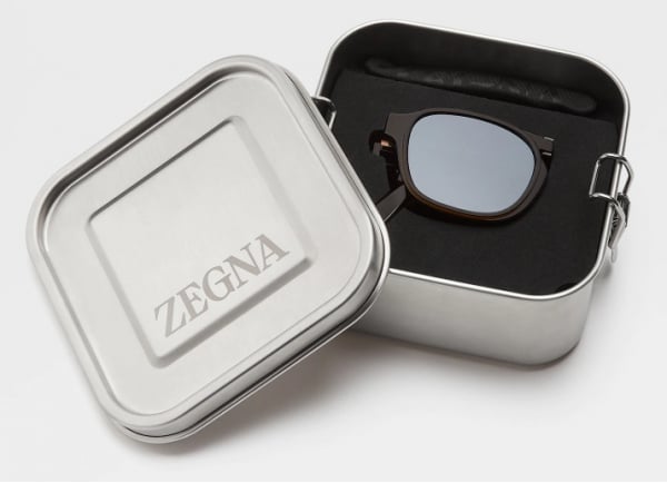 小物 ZEGNA Ermenegildo Zegna EZ 0215 05A 53 Unisex Güneş Gözlüğü | Emre Optik