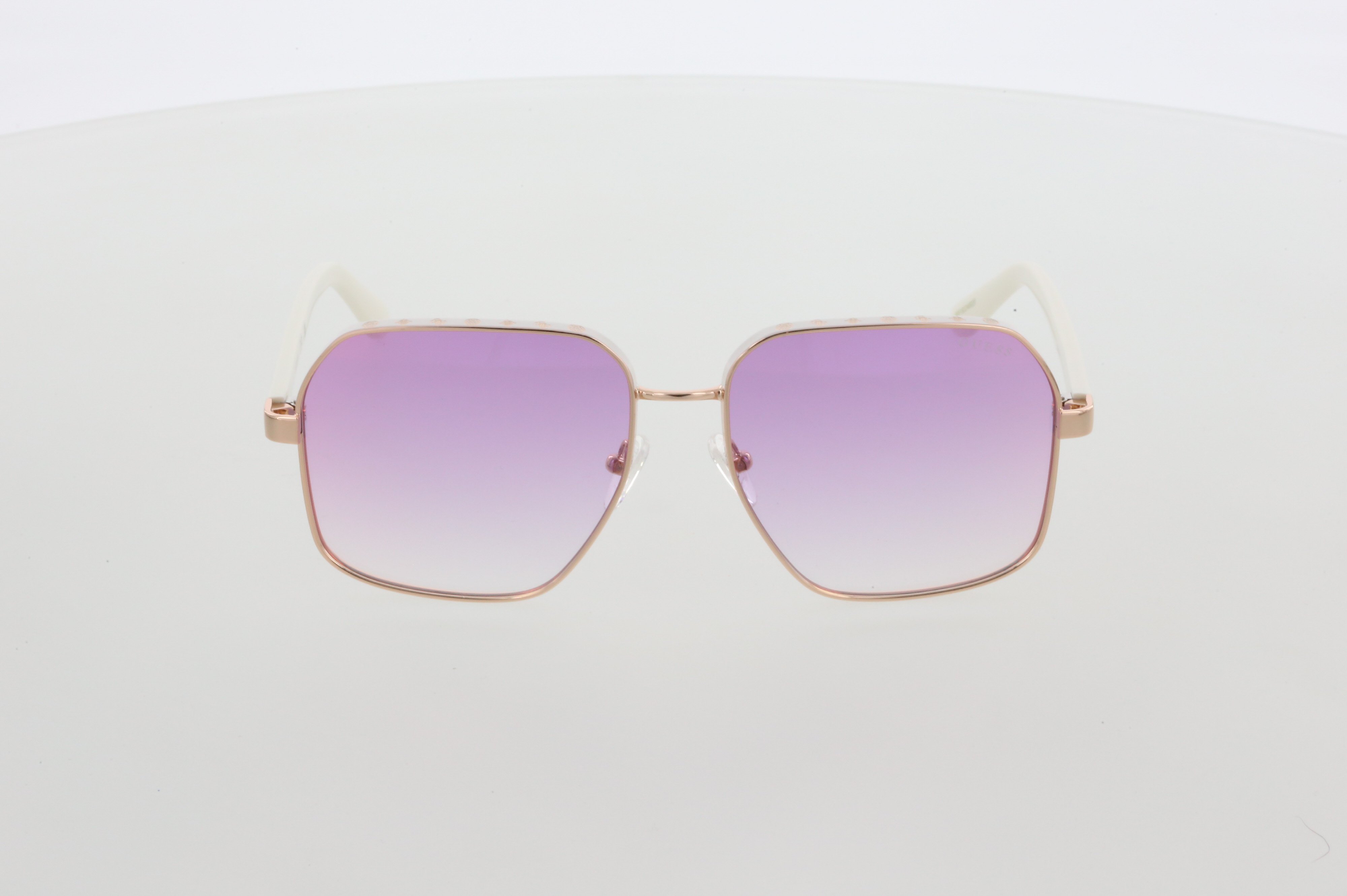 Gu GUESS GU 7564 COL 01C 57-17-140 BAYAN GÜNEŞ GÖZLÜĞÜ : Amazon.com