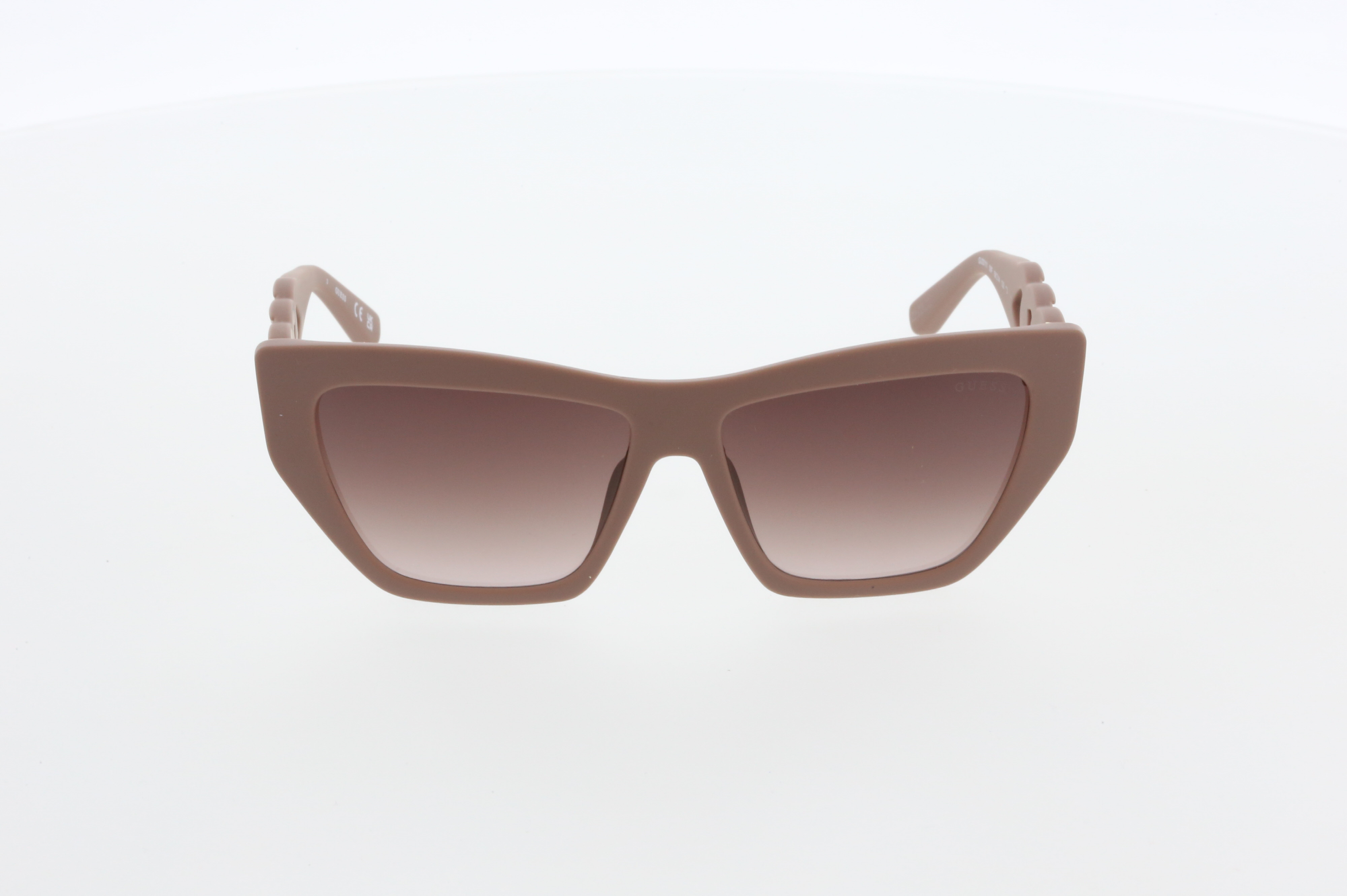 Guess Sunglasses GU0111-58F-56 New with tags GUESS Beige Plastic Frame Sunglasses for Women for sale | eBay main image 2