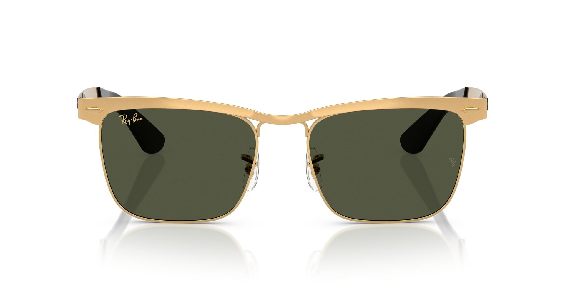 Ray-Ban RB 3887 9276/33 Gold Wayfarer Deluxe Sunglasses | Emre Optik