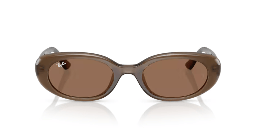 Ray-Ban 0RB 4441D 677973 53 Sunglasses - Brown Frame and Brown