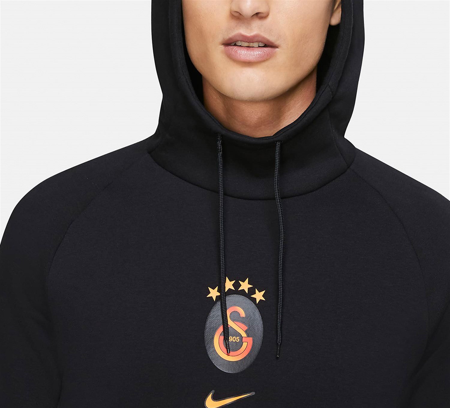 Nike Galatasaray Fleece Erkek Kapüşonlu Sweatshirt CK9366-010