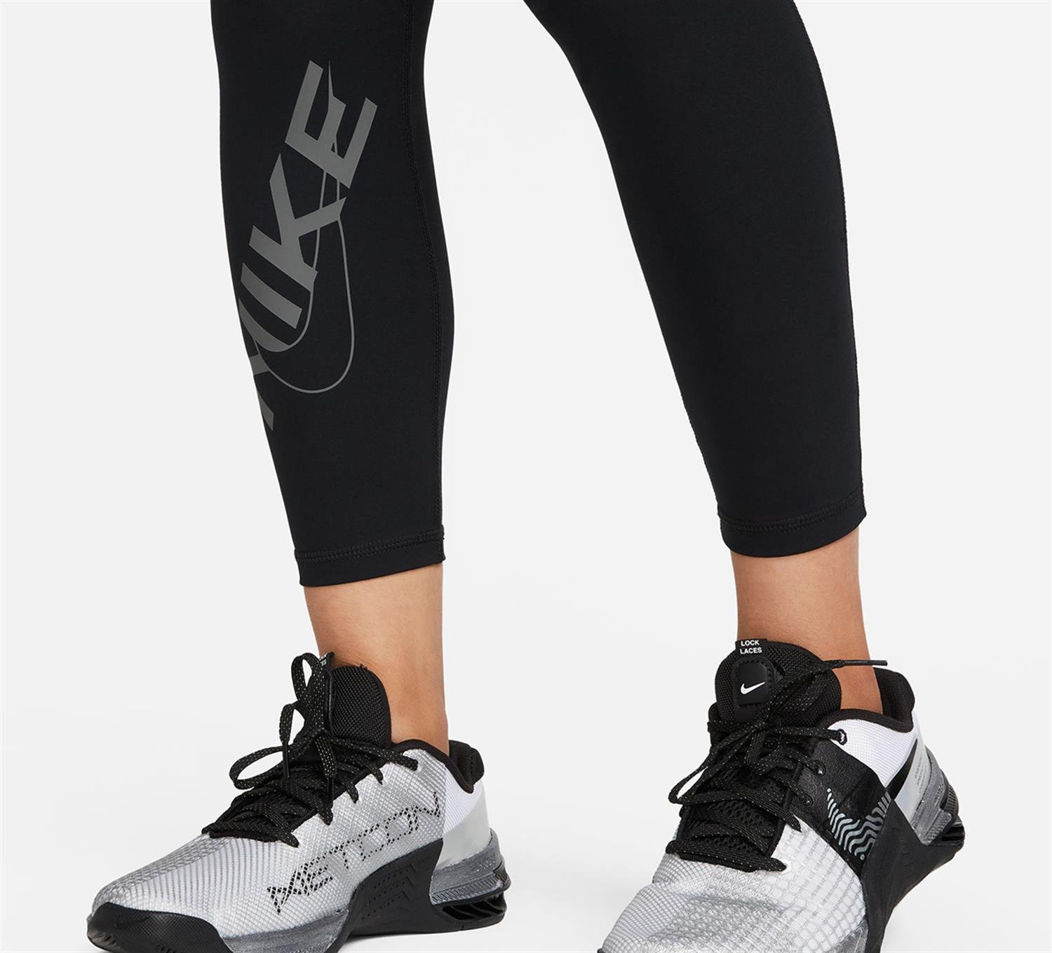 Nike Pro Normal Belli 7/8 Grafikli Kadın Tayt FB5488-010