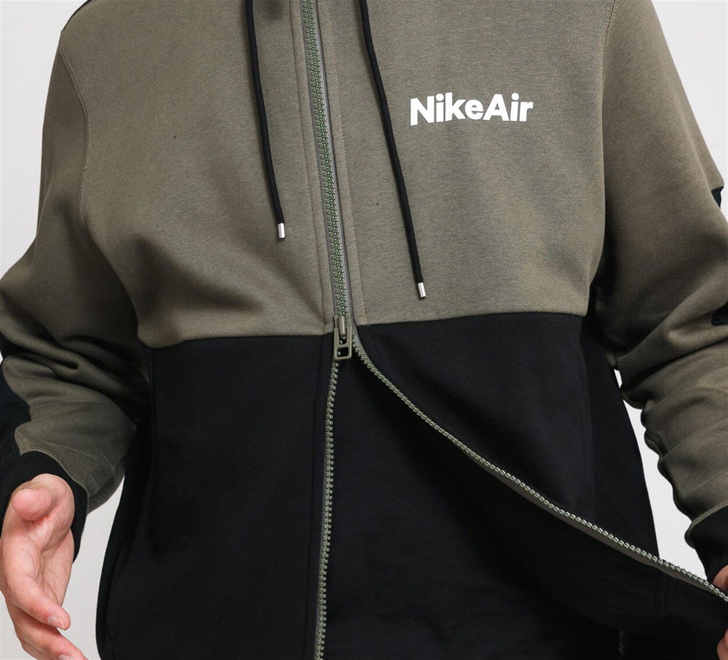 Nike Sportswear Air Hoodie FZ FLC Erkek Sweatshirt CU4134-380