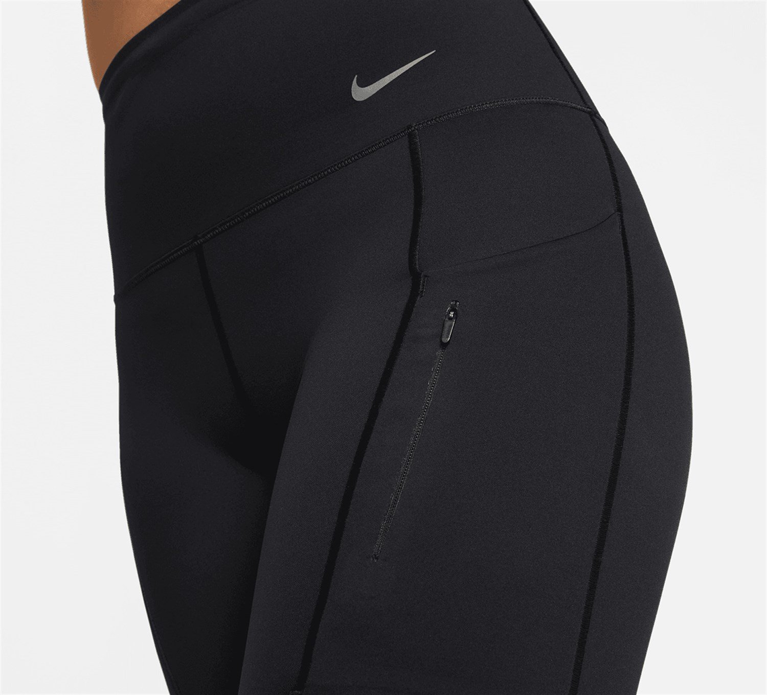 Nike W Ny Df Hr Yoga 7-8 Tght Kadın Siyah Tayt