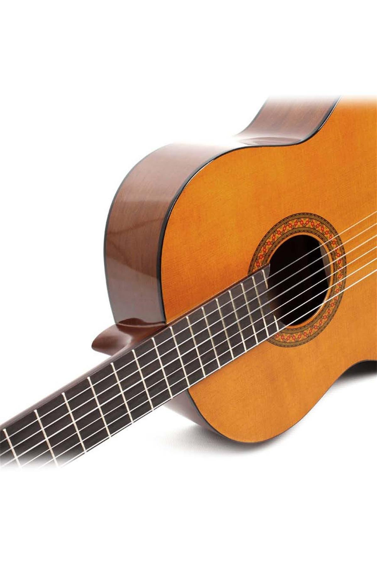 Maxword X35 Profesyonel Masif Ağaç Klasik Gitar Seti 4/4 Yetişkin Seri üst  Segment