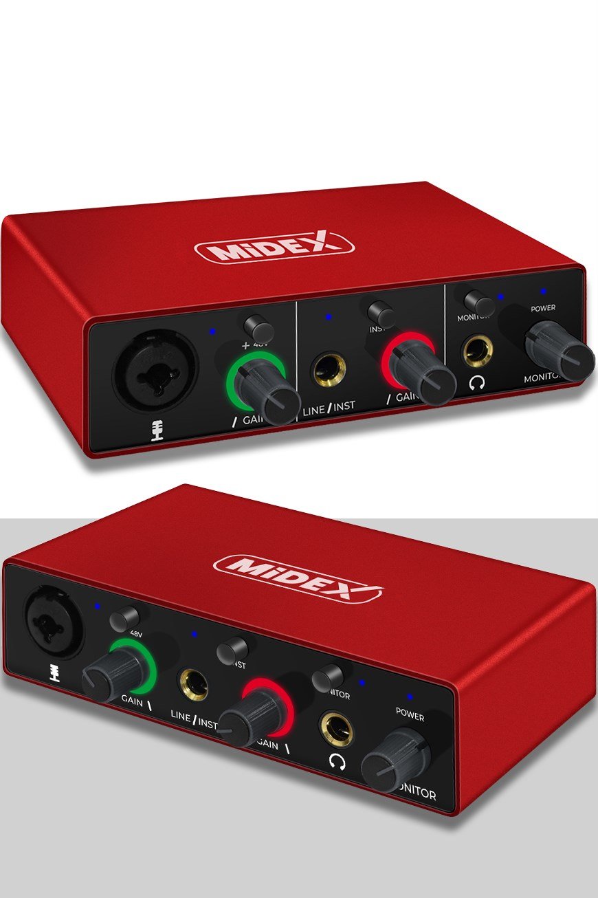 Midex GLX-500 PRO Stüdyo Ses Kartı Fiyatları