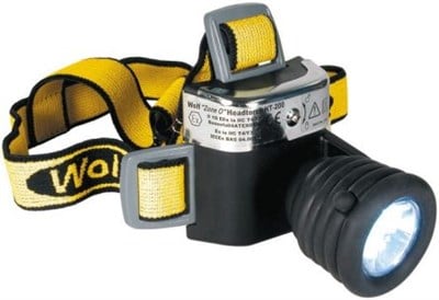 Wolf HT-01 Şarjlı LED Kafa Lambası, Zone 1