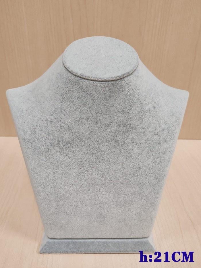 KAD FE SUET KOLYEL K VELVET SUEDE JEWELRY NECKLACE DISPLAY