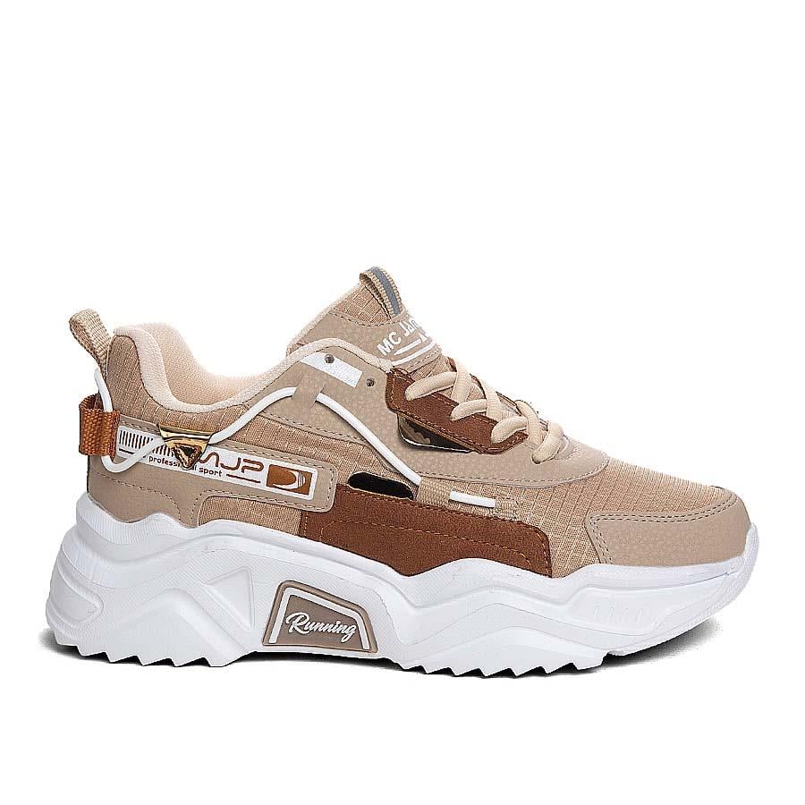 Sadece Toptan Ayakkabi Marco Jamper Zenne 2038 Bej Taba Modelleri