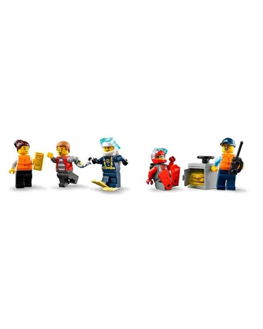 5 Yaş Lego City Polis Devriye Botu 60277