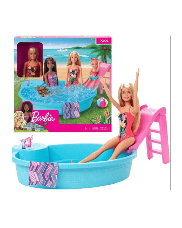 Barbie ve Eğlenceli Havuzu GHL91 | temelcomtr