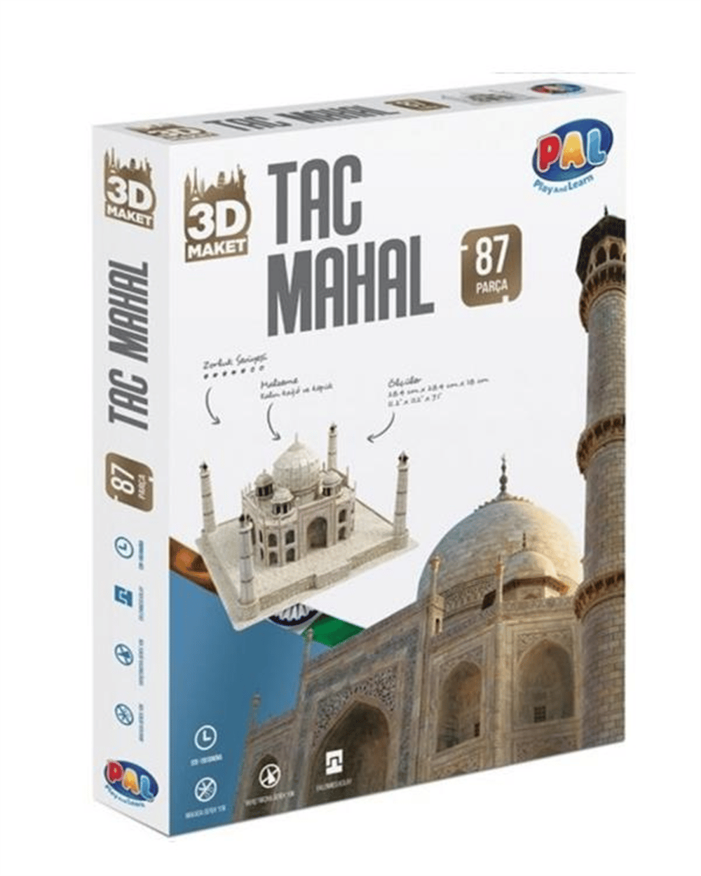 Taç Mahal 3D Maket - temel.com.tr