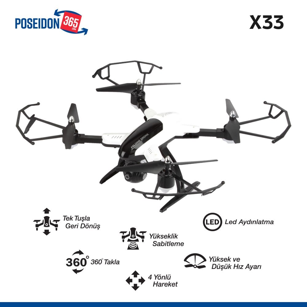 X33c folding drone deals