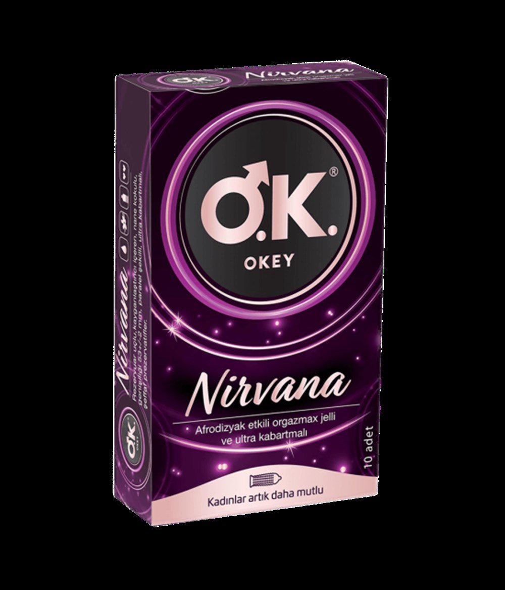Okey Nirvana 10'Lu Prezervatif | Netegir.com