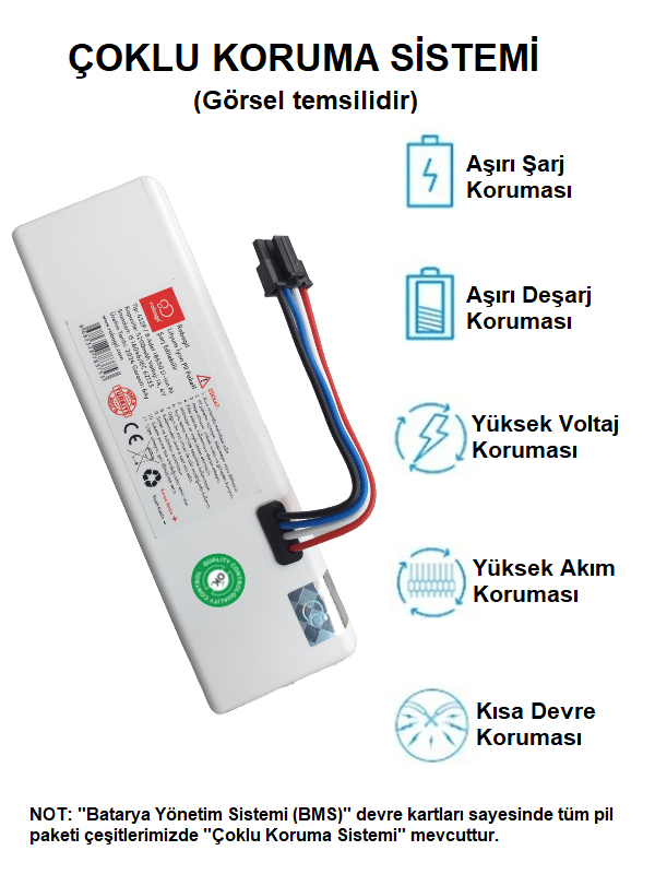 Roborock Robot Süpürge Pili