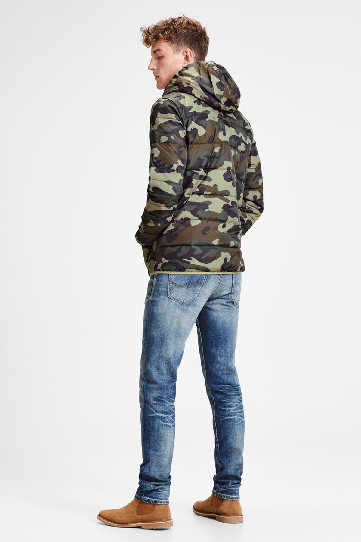 Jack Jones Jorbend Light Puffer Erkek Mont algiyin