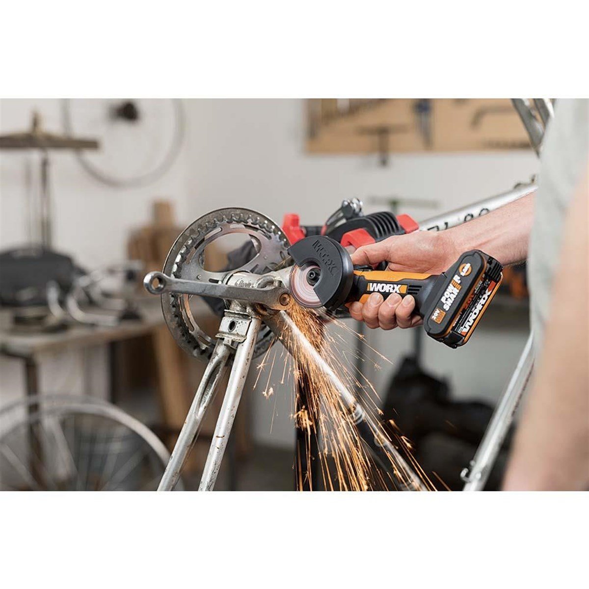 WORX WX801 20Volt 2.0Ah. Li ion Profesyonel arjl Mini Multi Ta lama