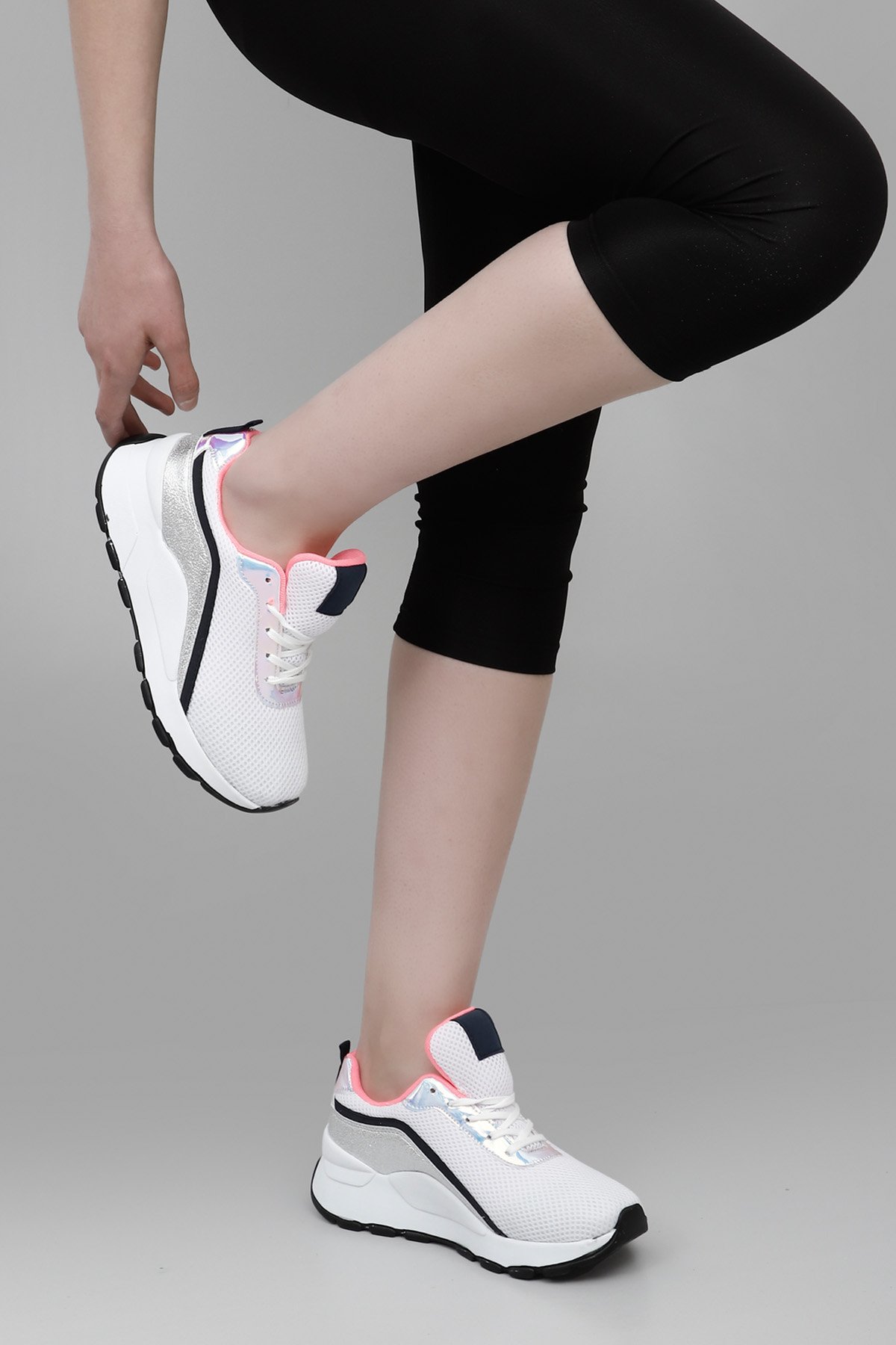 Gön Bağcıklı Spor Kadın Sneaker 34755 | Gön Deri