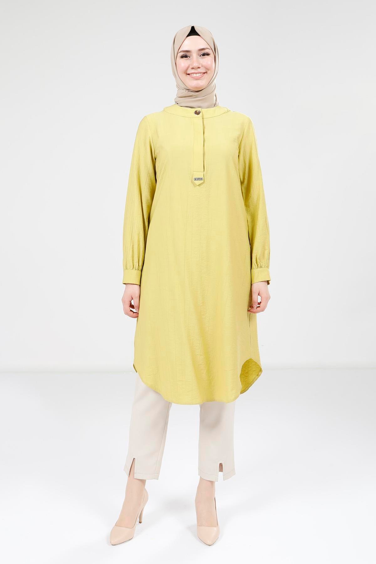 Beyza-Beyza Olive Renk Tunik 9333