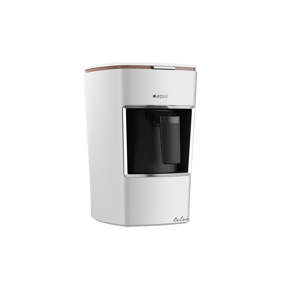 Arçelik K 3300 Beyaz Mini Telve Türk Kahve Makinesi - Arçelik Telve  Fiyatları