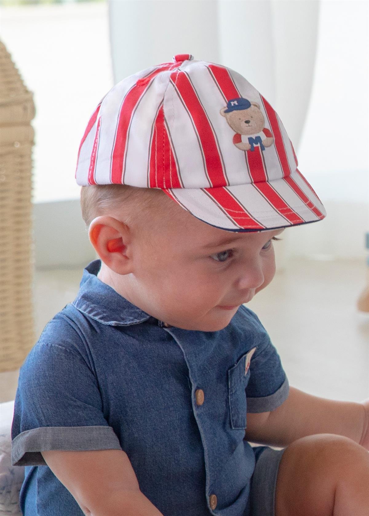 Mayoral Yenidoğan Erkek Bebek Kep Şapka KIRMIZI | CSLKids