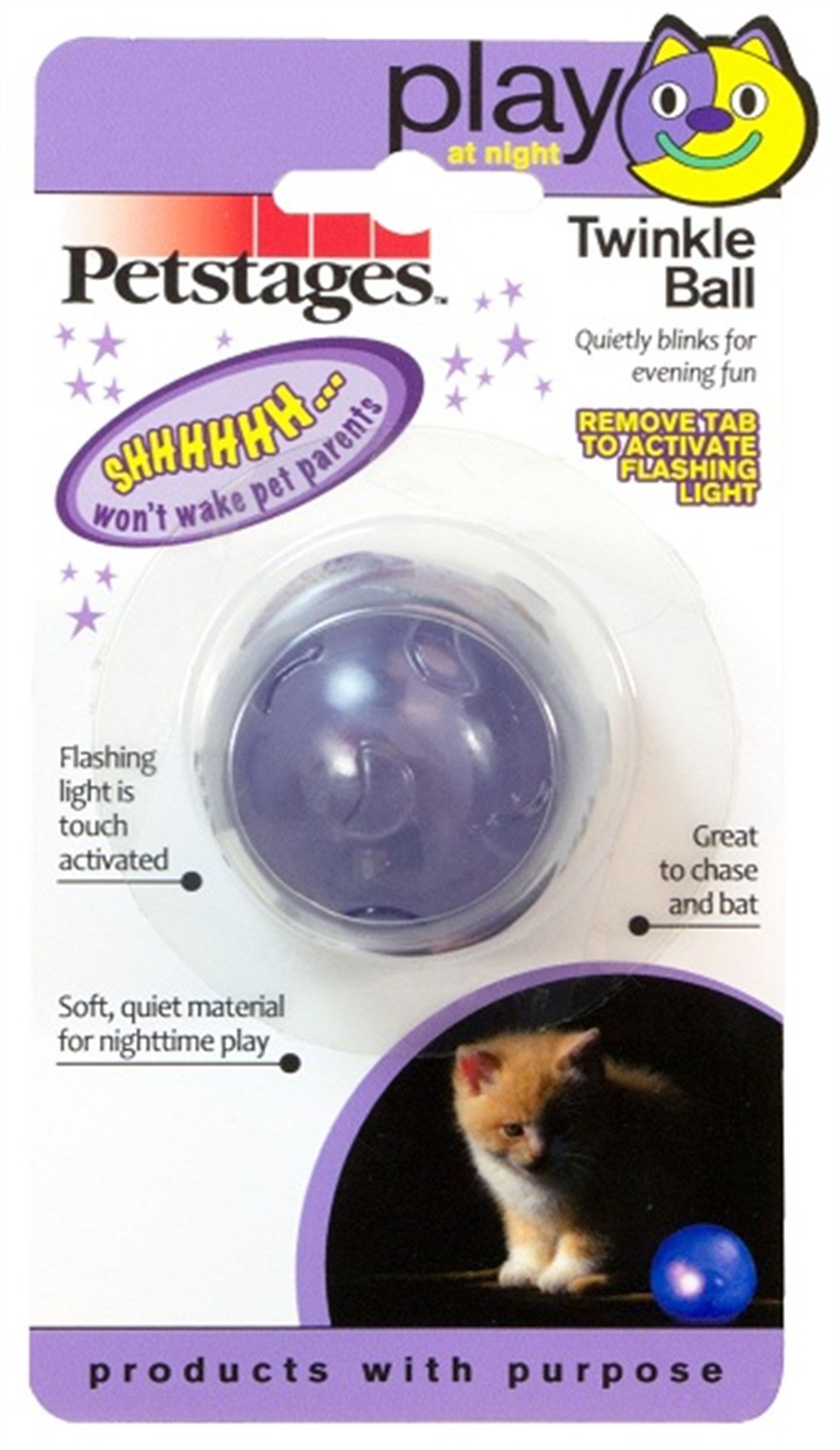 Petstages twinkle ball sale