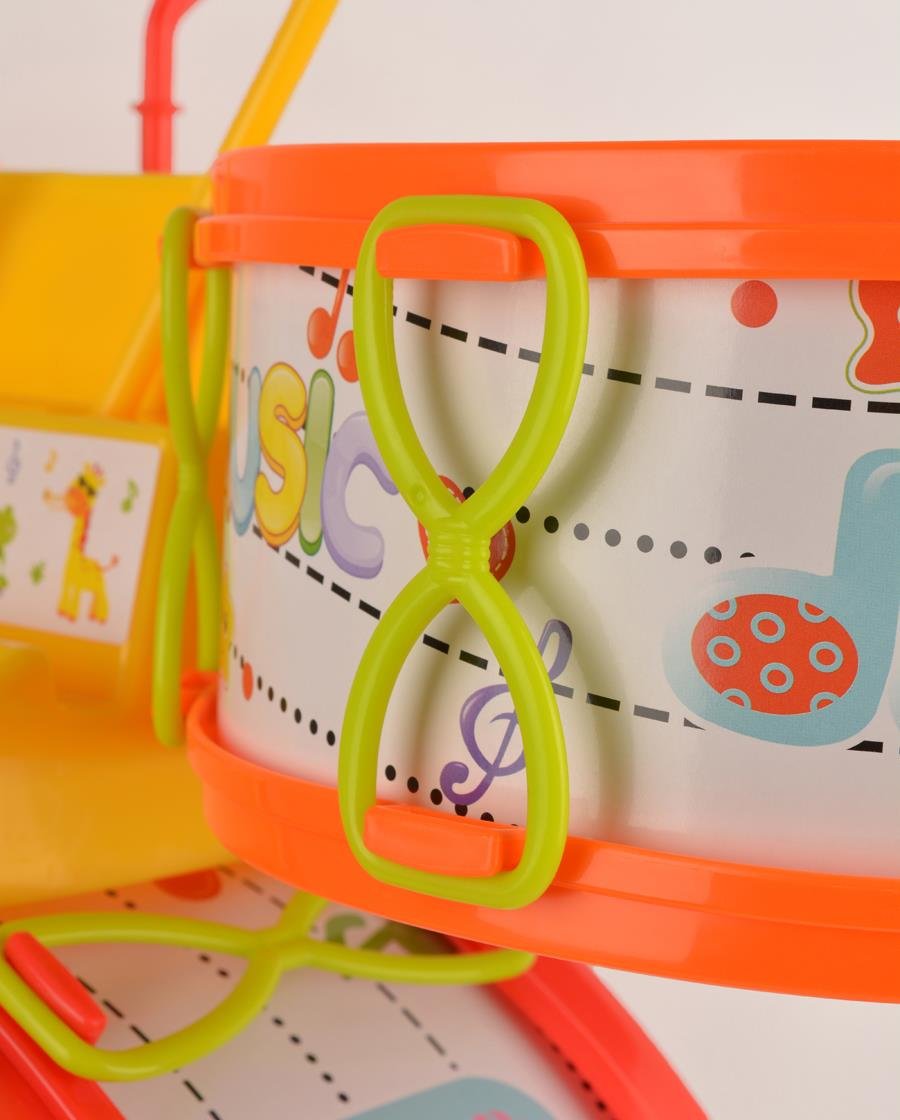 Davullu Zilli Bagetli ve Pedallı Bateri Seti | Let's Be Child