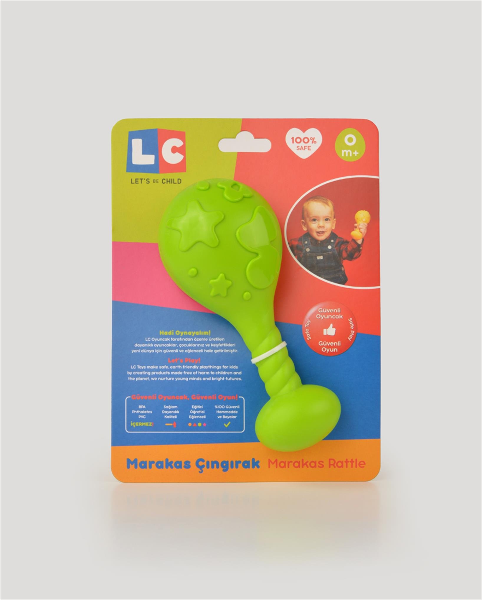 LC Yeşil Marakas Çıngırak | Let's Be Child