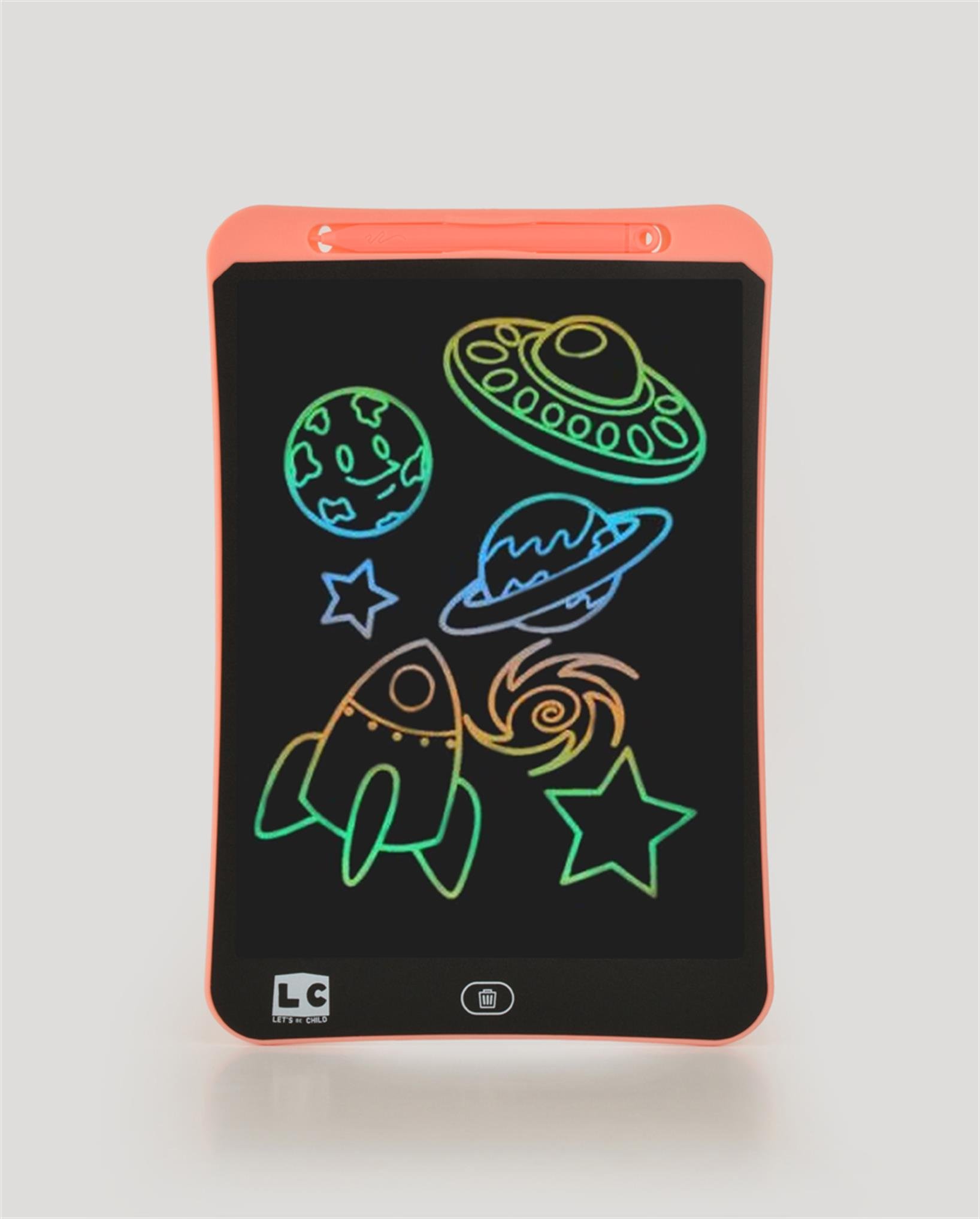 LCD Pembe Dijital Çizim Tableti 10 İnç | Let's Be Child