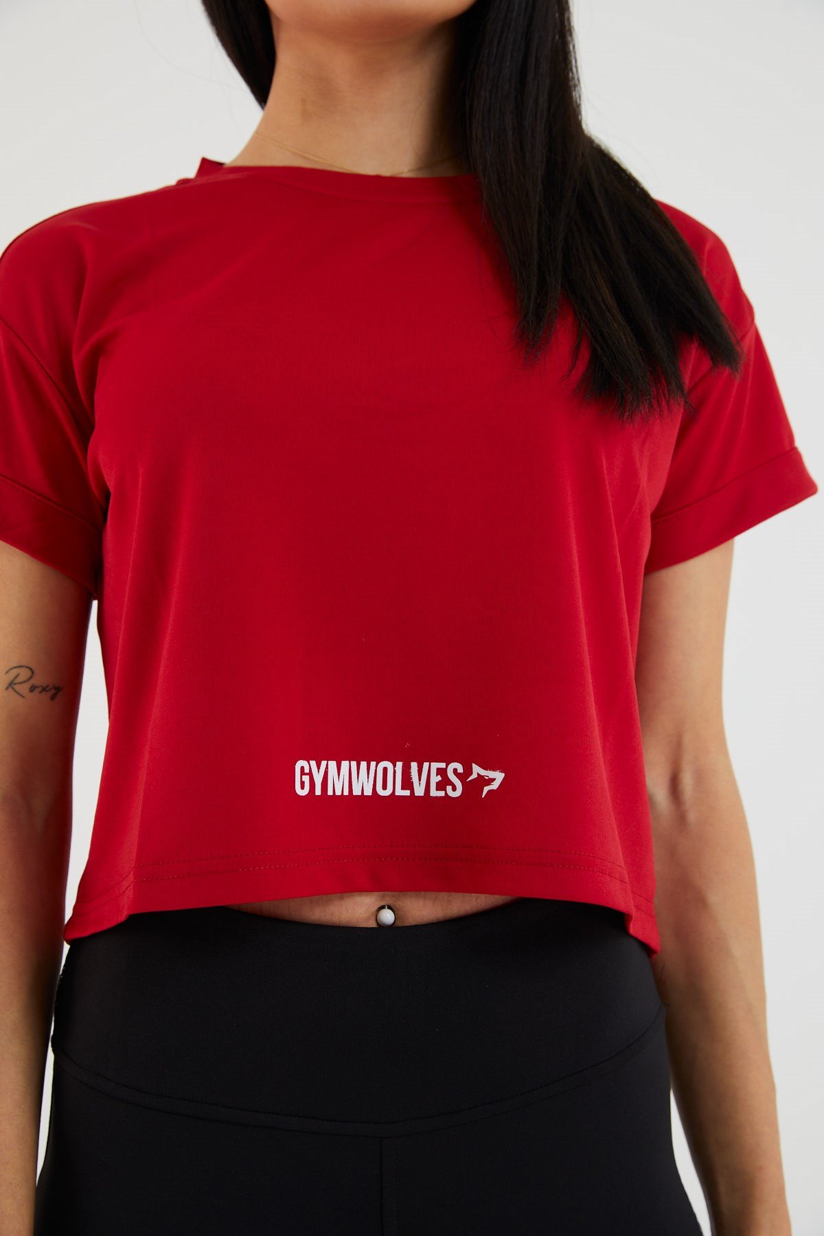 Gymwolves Kadın Tişört Kırmızı
