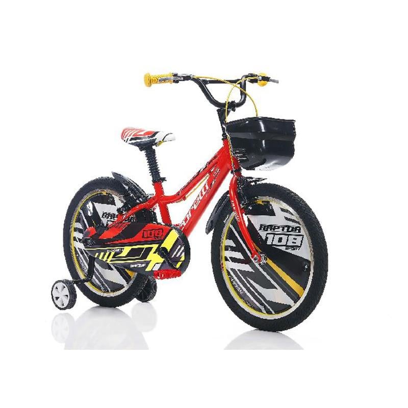 Corelli Raptor 20 Jant Çocuk Bisikleti Kırmızı Siyah Beyaz | Mutlu Bebe