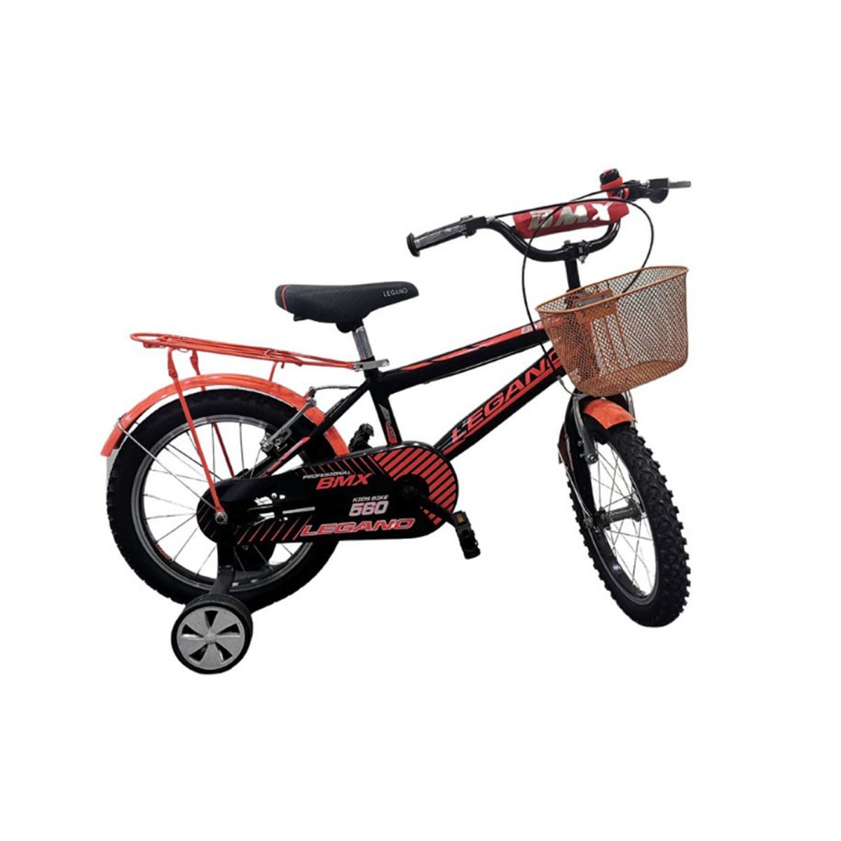 Legano 16 Jant Çocuk Bisikleti Bagajlı Turuncu | Mutlu Bebe