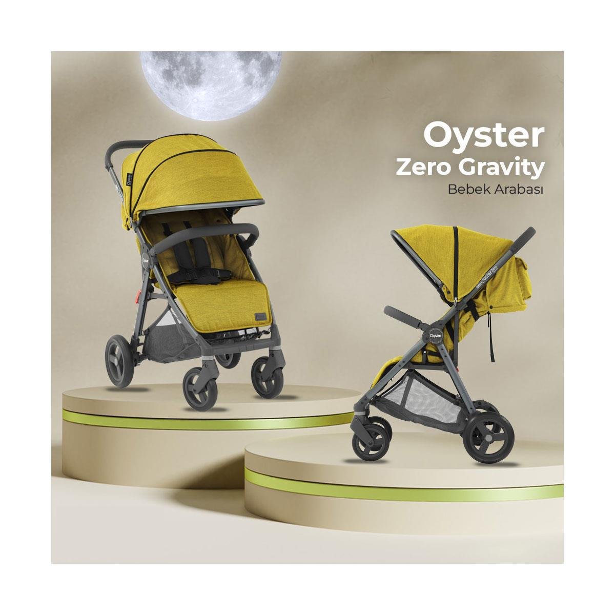 Oyster Zero Gravity Bebek Arabası Mustard | Mutlu Bebe