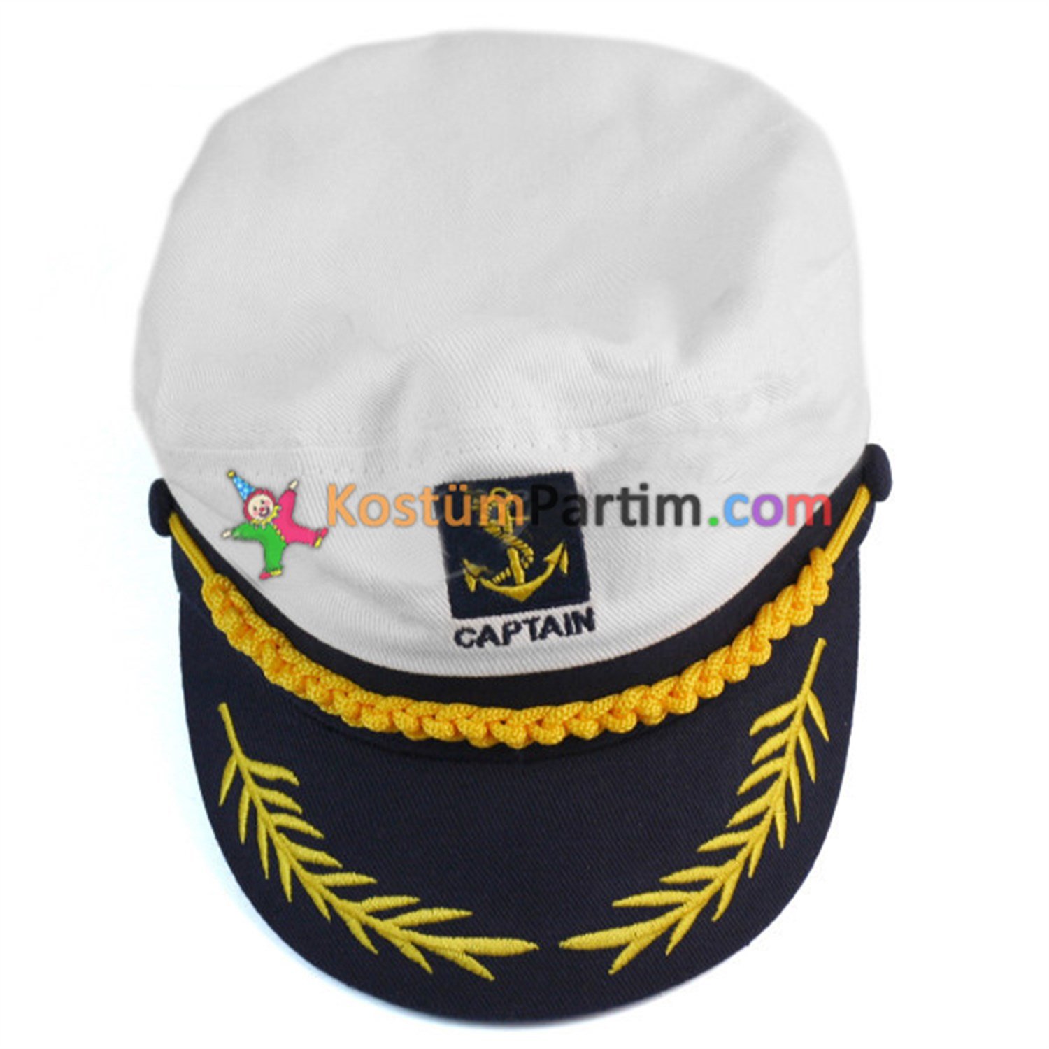 Denizci Kaptan Şapkası - KostümPartim®