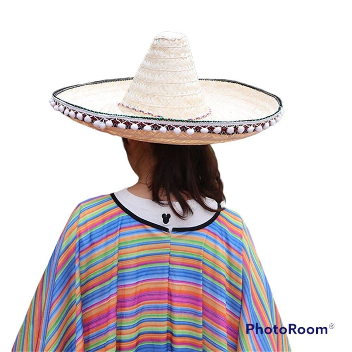 Hasır Meksika Şapka 25x75 - KostümPartim®
