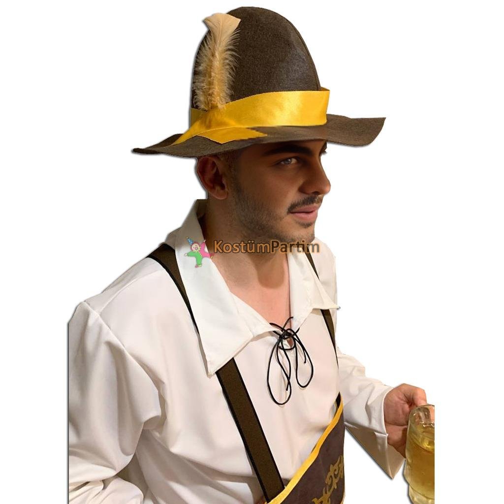 Oktoberfest Kıyafeti Alman Erkek Kostümü - KostümPartim®