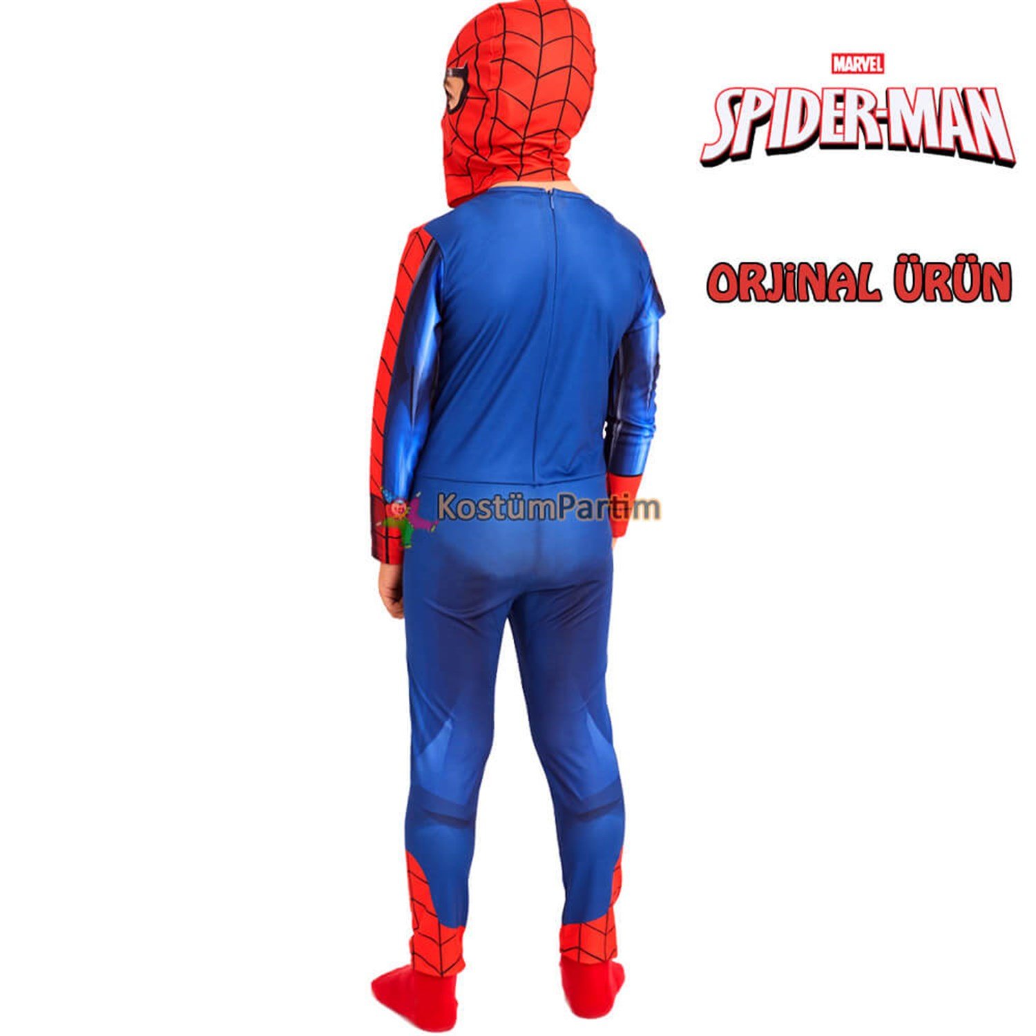 Spiderman Kostümü (Klasik) 2022 - KostümPartim®