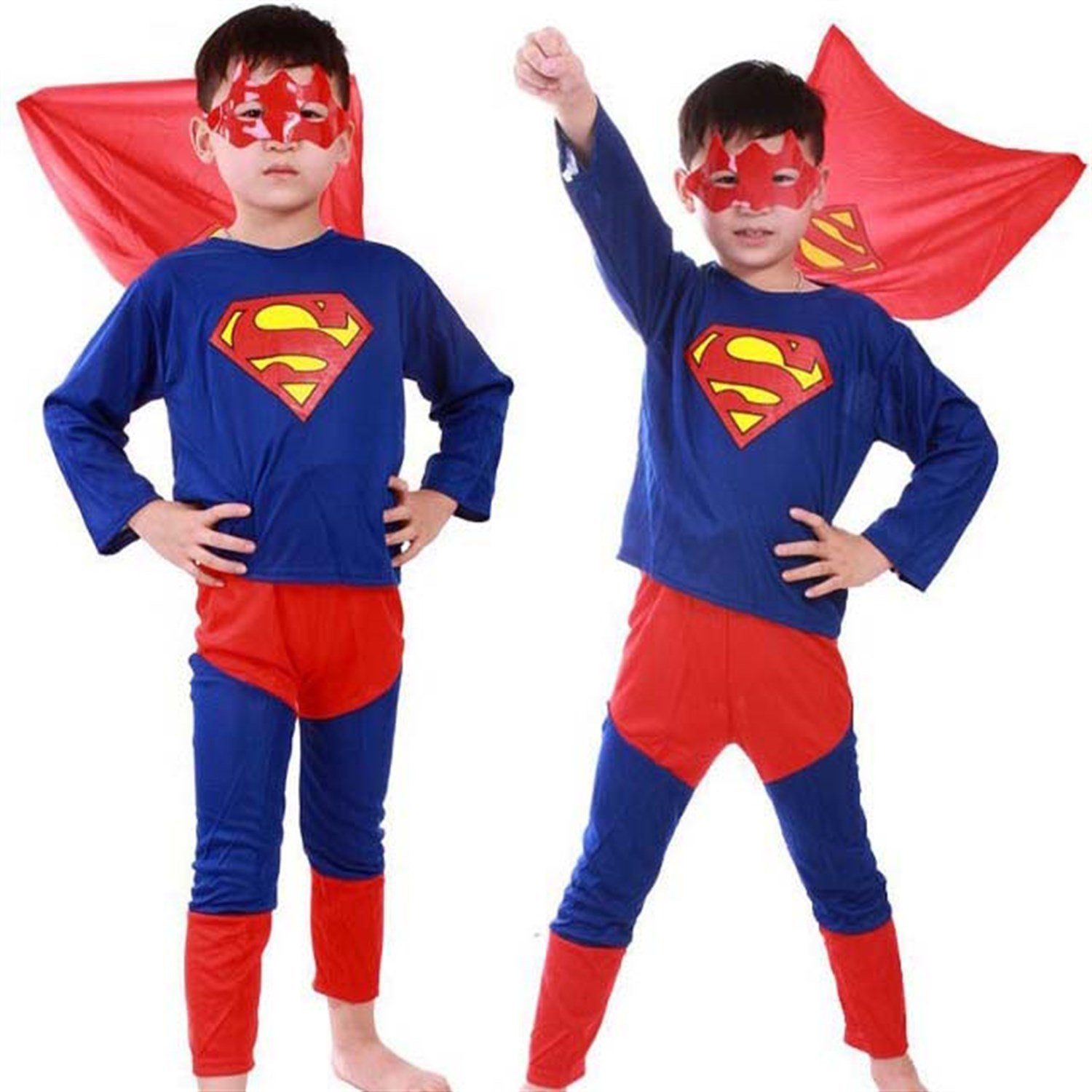Superman Kostümü, Süpermen Çocuk 6-7Yaş - KostümPartim®
